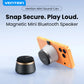 Vention Magnetic Portable Bluetooth Speaker IPX6 Waterproof Mini Shower Speaker Enhanced Bass TWS Stereo Outdoor Speaker Holder