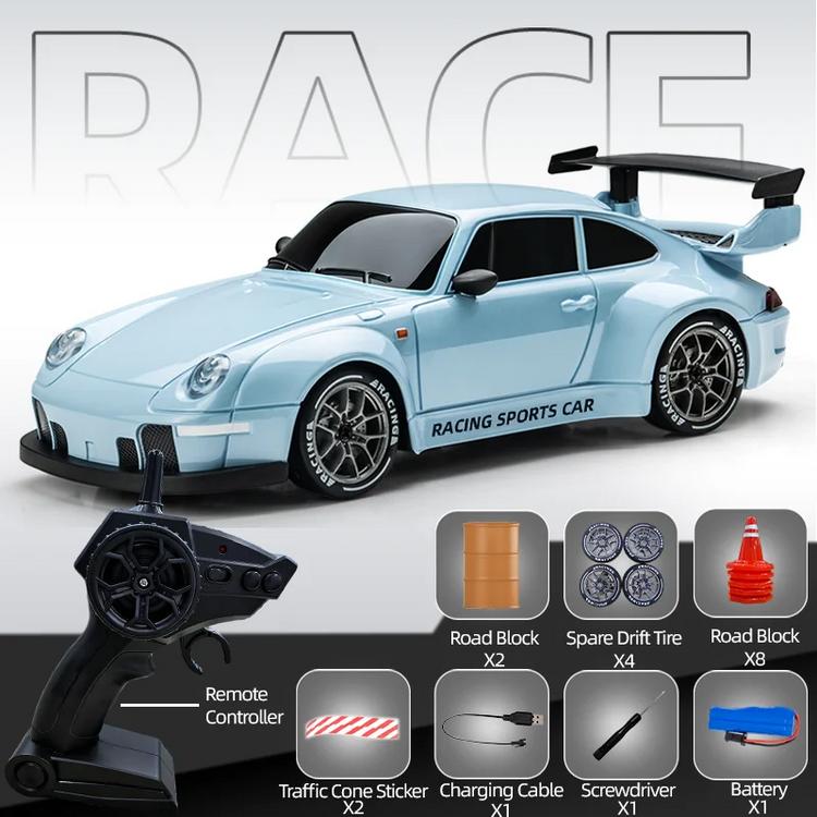 4WD 1:24 Semi-Proportional RC Drift Car - ElectronAge