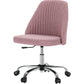 MCQ Armless Ergonomic Fabric Office Chair with 360° Swivel - ElectronAge