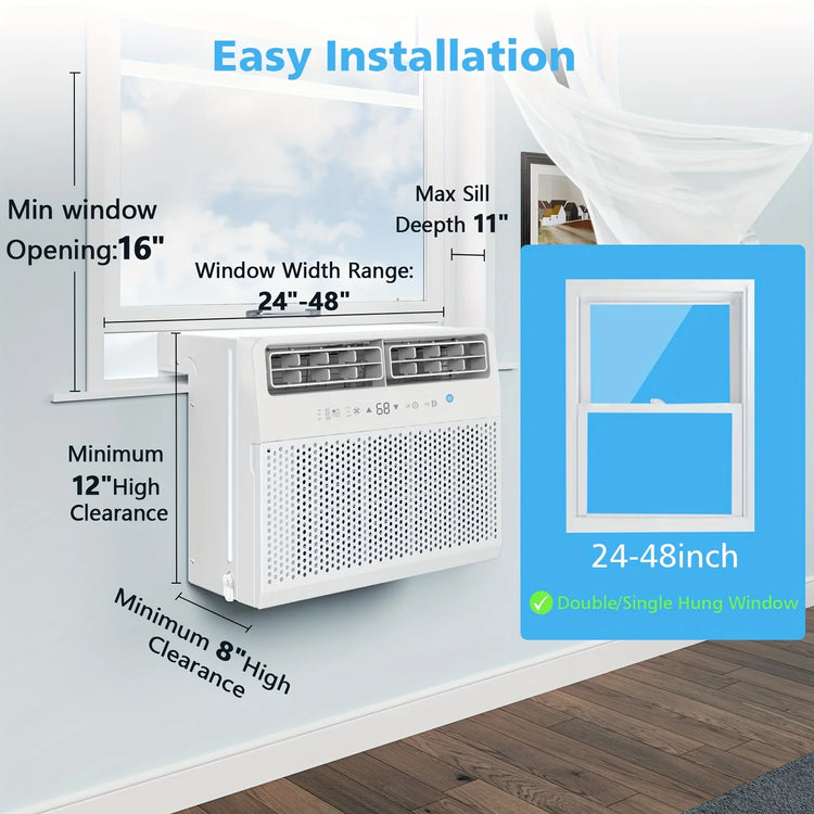12, 000 BTU ASHARE U Shaped Air Conditioners - ElectronAge