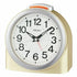 QHE211GLH Non Ticking Bedroom Alarm Clock - ElectronAge