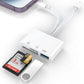 3-in-1 Lightning TypeC To SD & TF Card USB Camera AdapterFor iPhone iPad Card Reader USB Dongle for USB Flash Plug Play