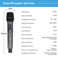 Professional Wireless Microphone Microphone Support For Pc, Rgb, Uhf Dual Wireless, Karaoke, Coibeu