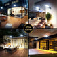 1/2/4-Pack Solar Street Lights, 108 COB LED Outdoor Wall Lights with Remote Control and Motion Sensor, Adjustable 3 Modes, Suita