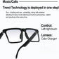 Smart AI audio glasses for real-time translation, supporting over 160 languages,photochromic lenses