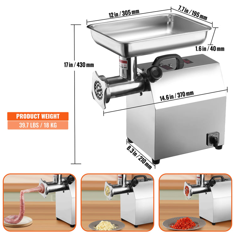 VEVOR SucceBuy Electric Meat Grinder - ElectronAge
