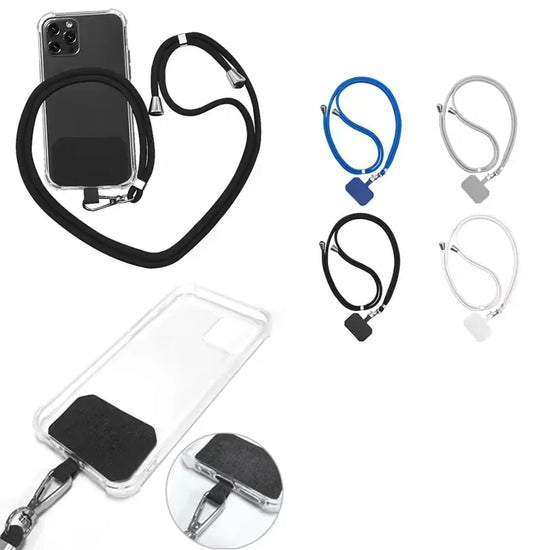 Universal Crossbody Patch Phone Lanyard Mobile Phone Strap Soft Rope for Cell Phone Hanging Cord