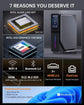 SZBOX S1 N97 N150 Mini PC PK N100 DDR4 3200MHz NVME SSD 3.6GHz 512G SSD Windows11 RGB WiFi 6 BT5.2 Dual LAN Diy Gaming Computer