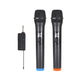 Professional Wireless Microphone Microphone Support For Pc, Rgb, Uhf Dual Wireless, Karaoke, Coibeu