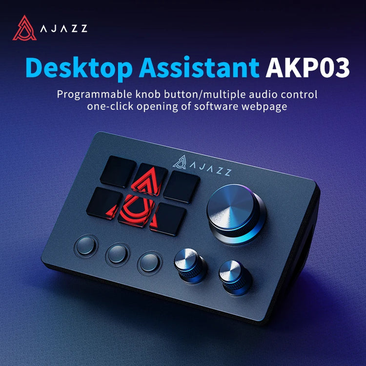 Ajazz AKP03E/153E Programmable Macro Keyboard - ElectronAge