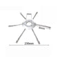 1Pcs 7/8/9-inch Lawn Mower Steel Wire Weed Trimmer Head Rust Removal Wheel Weed Removal Wheel Lawn Mowers Universal Parts