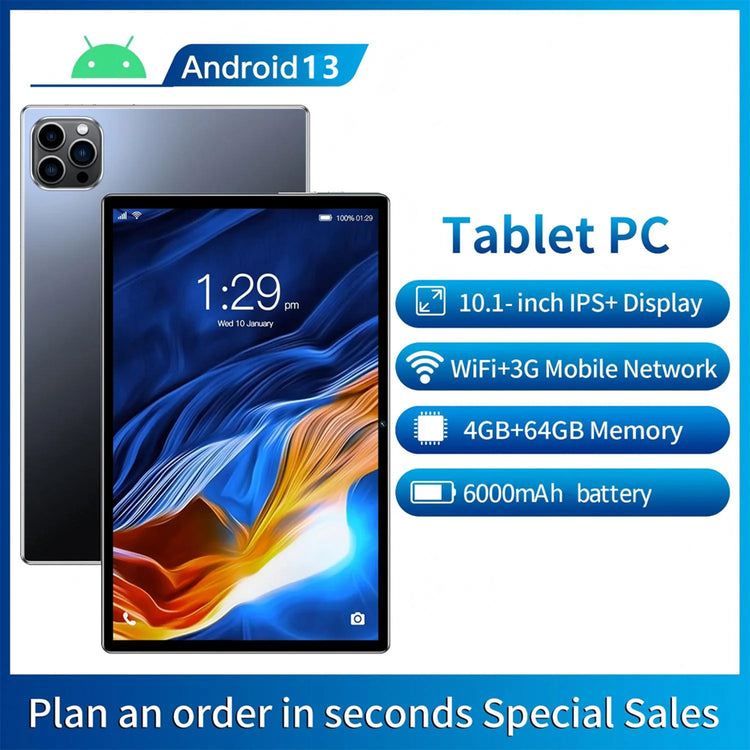BDF Android 10.1 Inch Tablet - ElectronAge