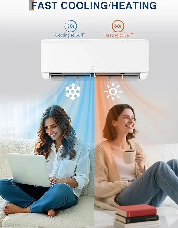 acekool 12,000 BTU Mini Split Air Conditioner - ElectronAge
