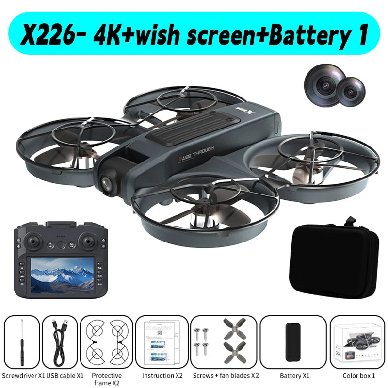 Lenovo X226 VR FPV 8K GPS Drone 4K HD Camera - ElectronAge