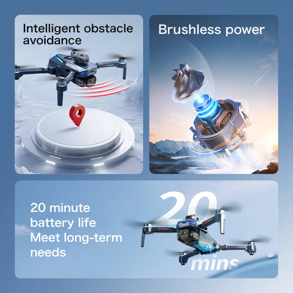 Lenovo GT8 Drone 8K HD Three-camera - ElectronAge