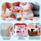 Soft Plush Baby Tissue Box Toys Animals Farm with Sound Montessori Toys Early Education Sensory Toy Boy Girl Infant Newborn Gift
