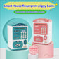 Banknote fingerprint deposit box Electronic ATM Coin deposit box Cash safe Large space bank Children&