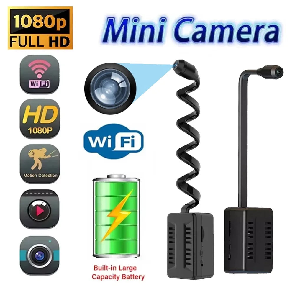 1080P HD Mini Camera Video Recorder WiFi Wireless Camera - ElectronAge