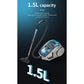 1500ML Electric Vacuum Cleaner Wired Portable 2500W Powerful Dust Cleaning Machine Sweeper for Bed Sofa Home Carpet 청소기 진공청소기