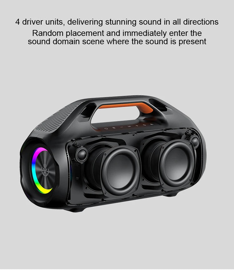 XDOBO Kungfu 160W Deep Bass Bluetooth Speaker - ElectronAge