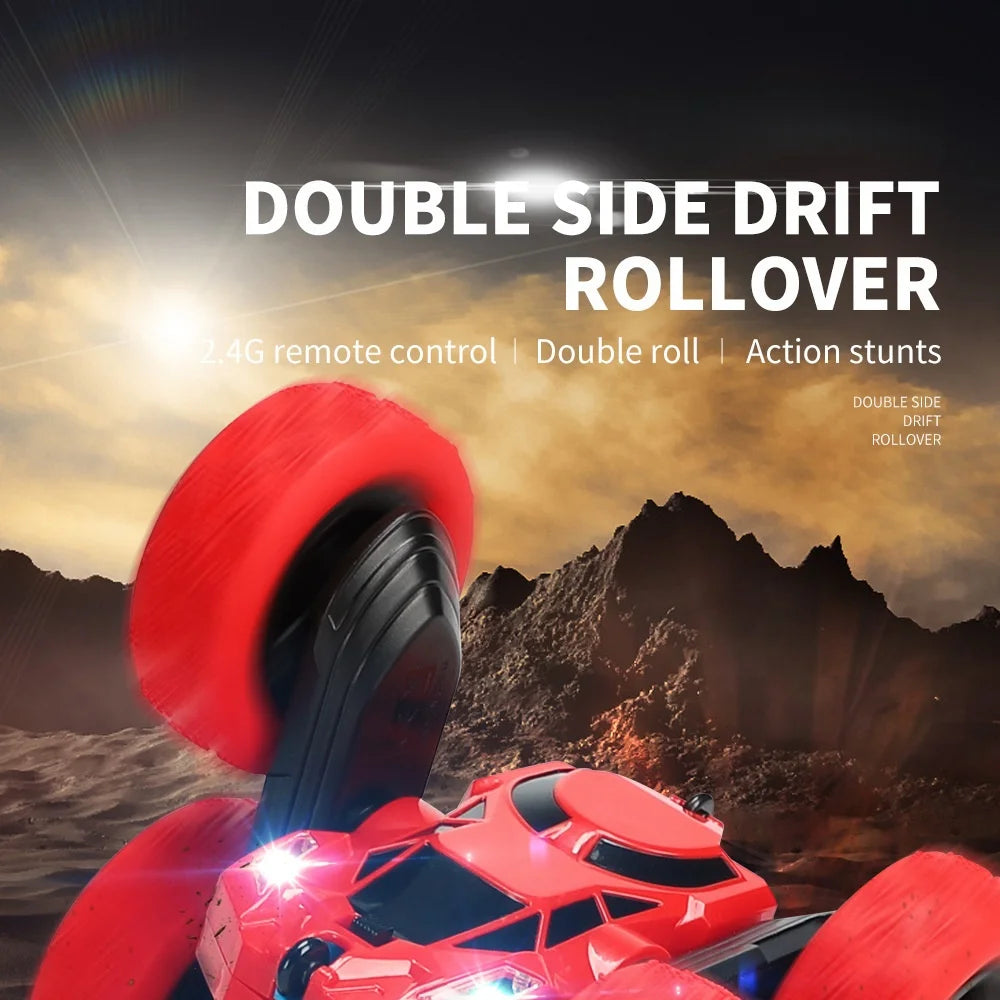 360-degree flipping double-sided stunt car - ElectronAge