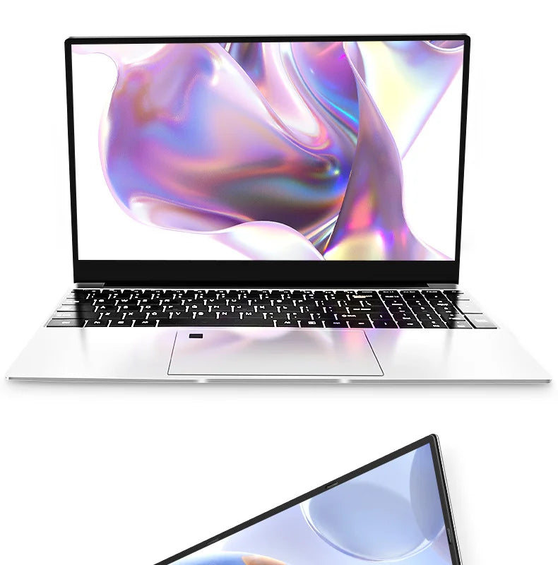 AMD Ryzen R5 R7 Slim Gaming Laptop 15.6 Inch IPS Laptops - ElectronAge