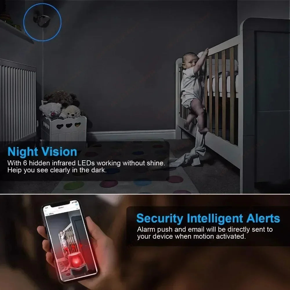 Erilles 1080P Ultra Mini WiFi Camera - ElectronAge