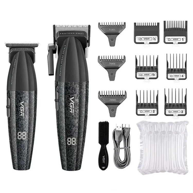 VGR Hair Trimmer Professional 9000 RPM Hair Clipper - ElectronAge