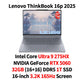 ThinkBook 16p 2025 Laptop Intel Core Ultra 9 275HX GeForce RTX 5060/5070 32GB (16+16)DDR5 1TB SSD 16" 3.2K/2.5K IPS LCD Screen