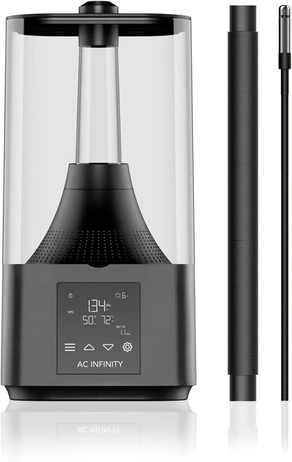4.5L Plant Humidifier with VPD Control, 10-Level Vaporizer, Extendable Hose for Grow Tents