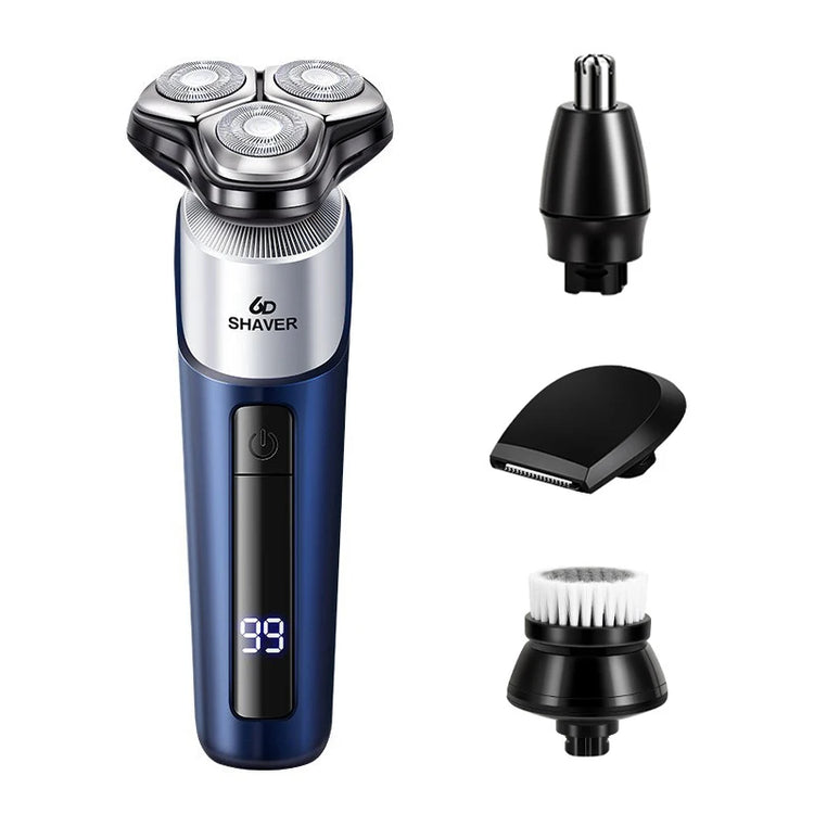 XMSJ 4in1 Electrical Rotary Shaver For Men - ElectronAge