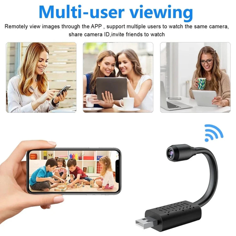 Virwir Mini Camera 4MP Wifi Night Vision - ElectronAge