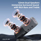 ZEALOT-M5 Magnetic Bluetooth Speaker 2-in-1 Power on Couplet Mini Speaker Macaron Color Dual Channel RGB Light Bluetooth 5.4
