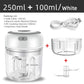 100ML/250ML Electric Meat Mincer Garlic Chopper - ElectronAge