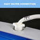 Portable Washing Machine, Fully Automatic Top Load Washer with Drain Pump, 10 LBS Capacity for Apartment Use