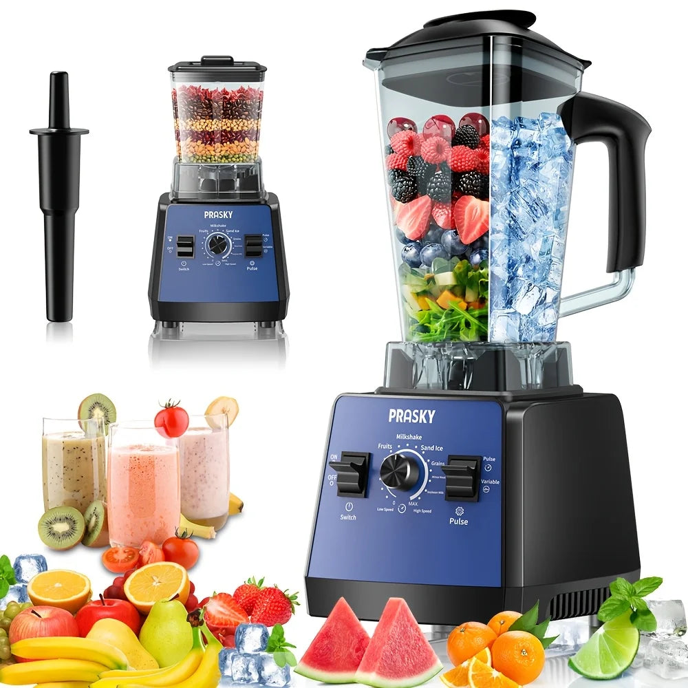 PRASKY 2400W Blender and Grinder Combo - ElectronAge