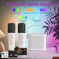 Mini Karaoke Machine LED Portable Bluetooth Speaker - ElectronAge