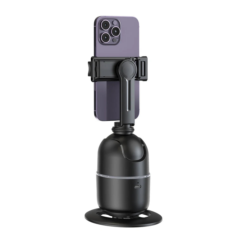 ALLOYSEED Auto Face Tracking Tripod 360° Rotation Auto Tracking Phone Holder - ElectronAge