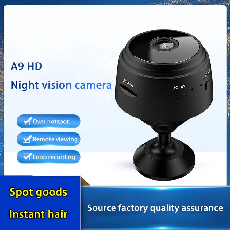 Mini A9 WiFi 1080P HD Security Camera Wireless Monitoring Security - ElectronAge