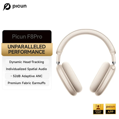 Picun F8 Pro ANC Wireless Headphones - ElectronAge
