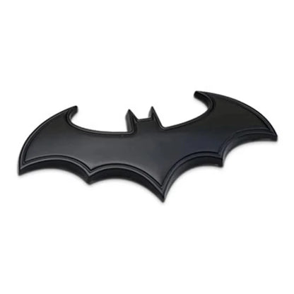 1PCS 3D Bat Shape Car Stickers Cool Metal Badge Car Logo Emblem Sticker Decal Motorcycle Car Styling Decoration Accessories