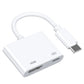 5-in-1 USB 3.0 Lightning Type C SD TF Card Reader Adapter for iPhone iPad MacBook Samsung Android Cameras Other Devices