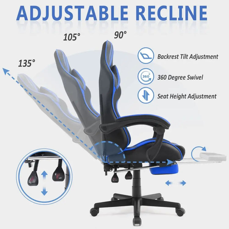 XMSJ Style PC Computer Chair - ElectronAge