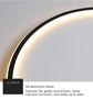AuraGlow LED modern ceiling light