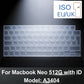 2026 New TPU Keyboard Cover for MacBook Neo 13 A3404, US & EU Layout Compatible, Ultra-Thin Clear Transparent Keyboard Protector