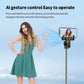 Roreta 360° Rotation Automatic face following Shooting Gimbal Stabilizer Selfie Stick Tripod For iPhone Smartphone Live holder