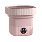 12W Foldable Washing Machine Three Mode 6L Retractable Travel Washer with Spinning Dry for Travel Business Trip