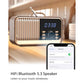Alarm Clock Radio with Fast Wireless Charging - ElectronAge