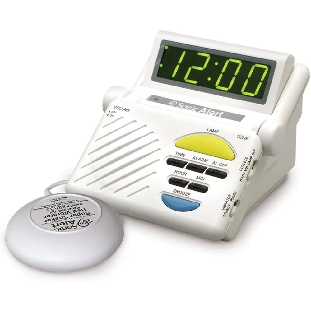 Extra Loud Vibrating Alarm Clock - ElectronAge