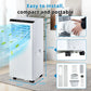 Acekool 8000 BTU 3-in-1 Quiet Portable Air Conditioner - ElectronAge